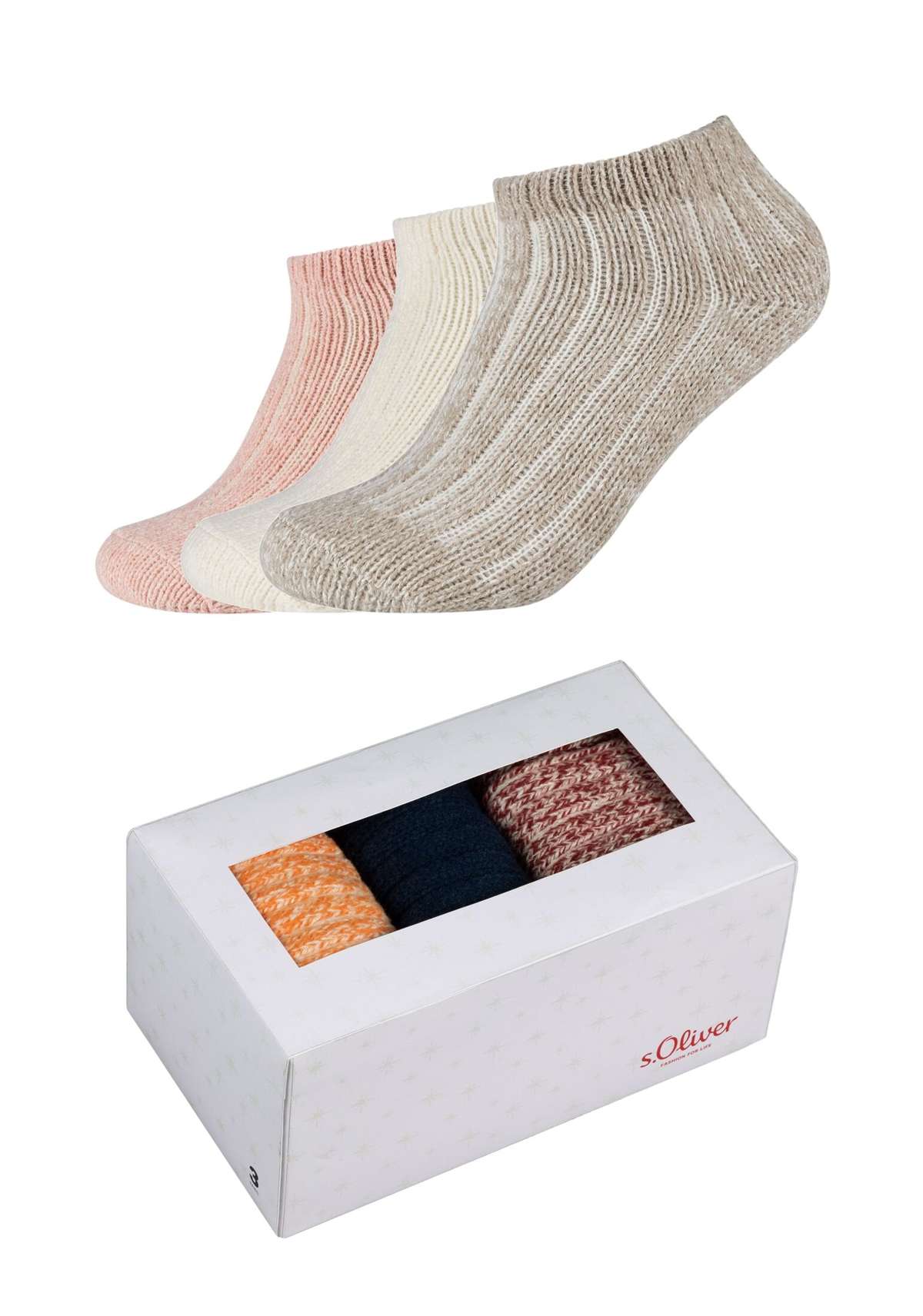 Носки-кроссовки Sneakersockenbox 3er Pack
