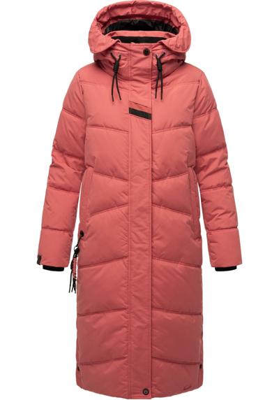 Стеганое пальто, современное женское зимнее пальто с большим капюшоном.