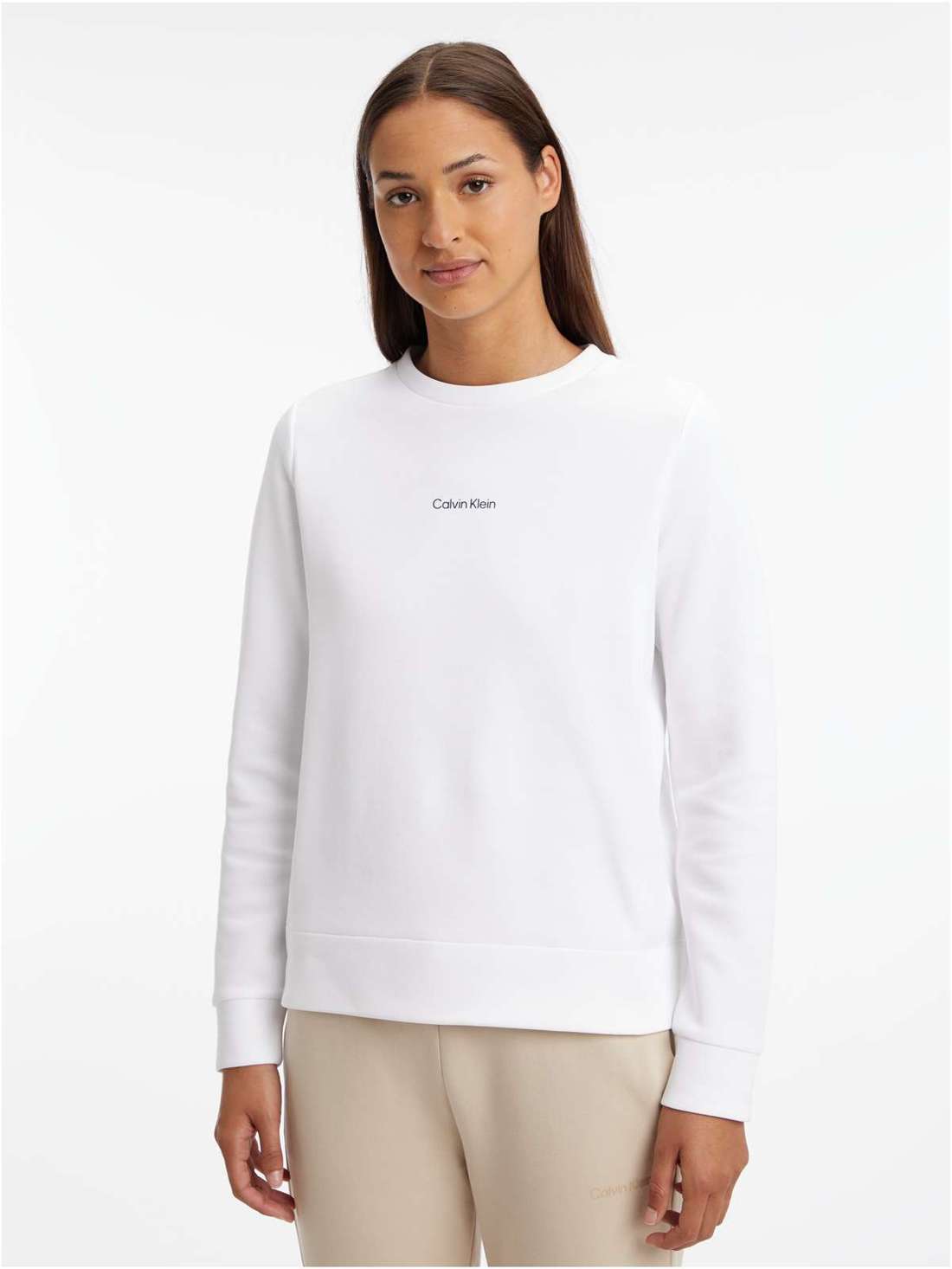 Толстовка с круглым вырезом MICRO LOGO ESS SWEATSHIRT