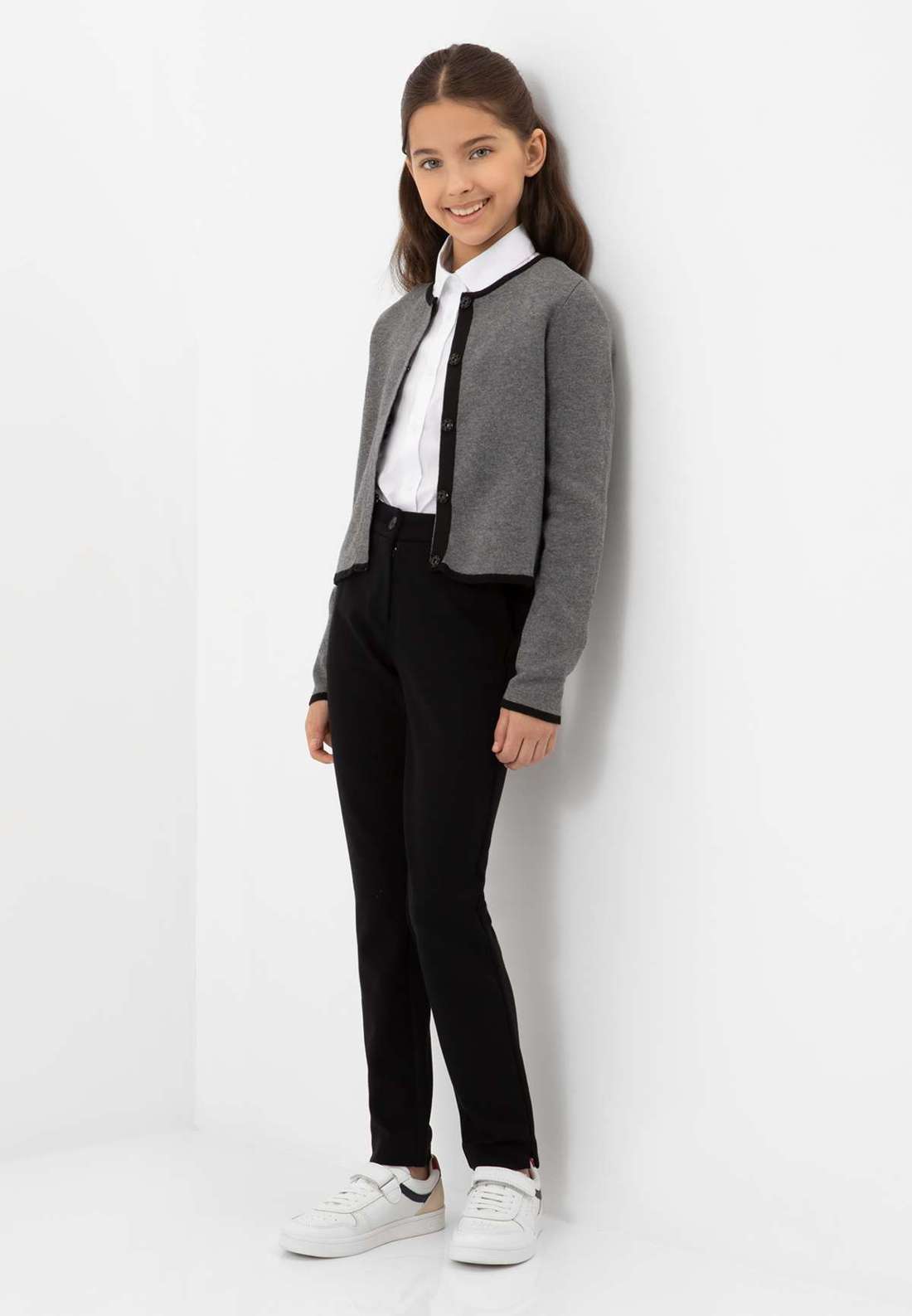 Брюки тканевые, прямого кроя