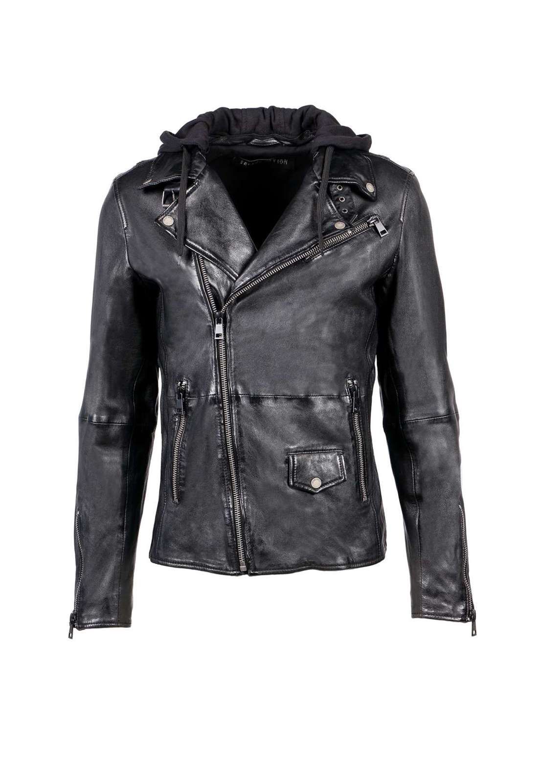 Кожаная куртка Be Ready-FN