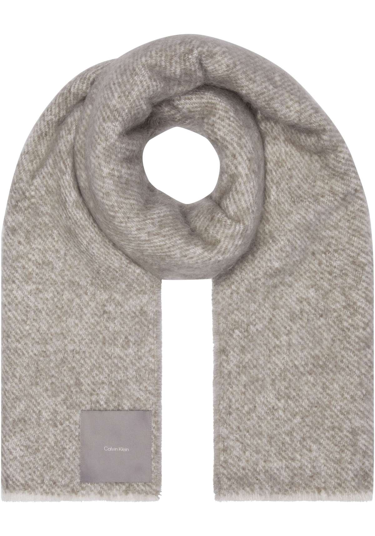 Шарф с нашивкой-логотипом CONCRETE WOOL BLANKET