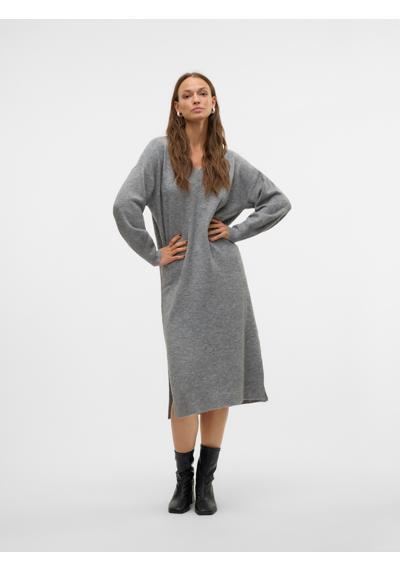 Трикотажное платье VMJUPITER LS V-NECK CALF DRESS BF