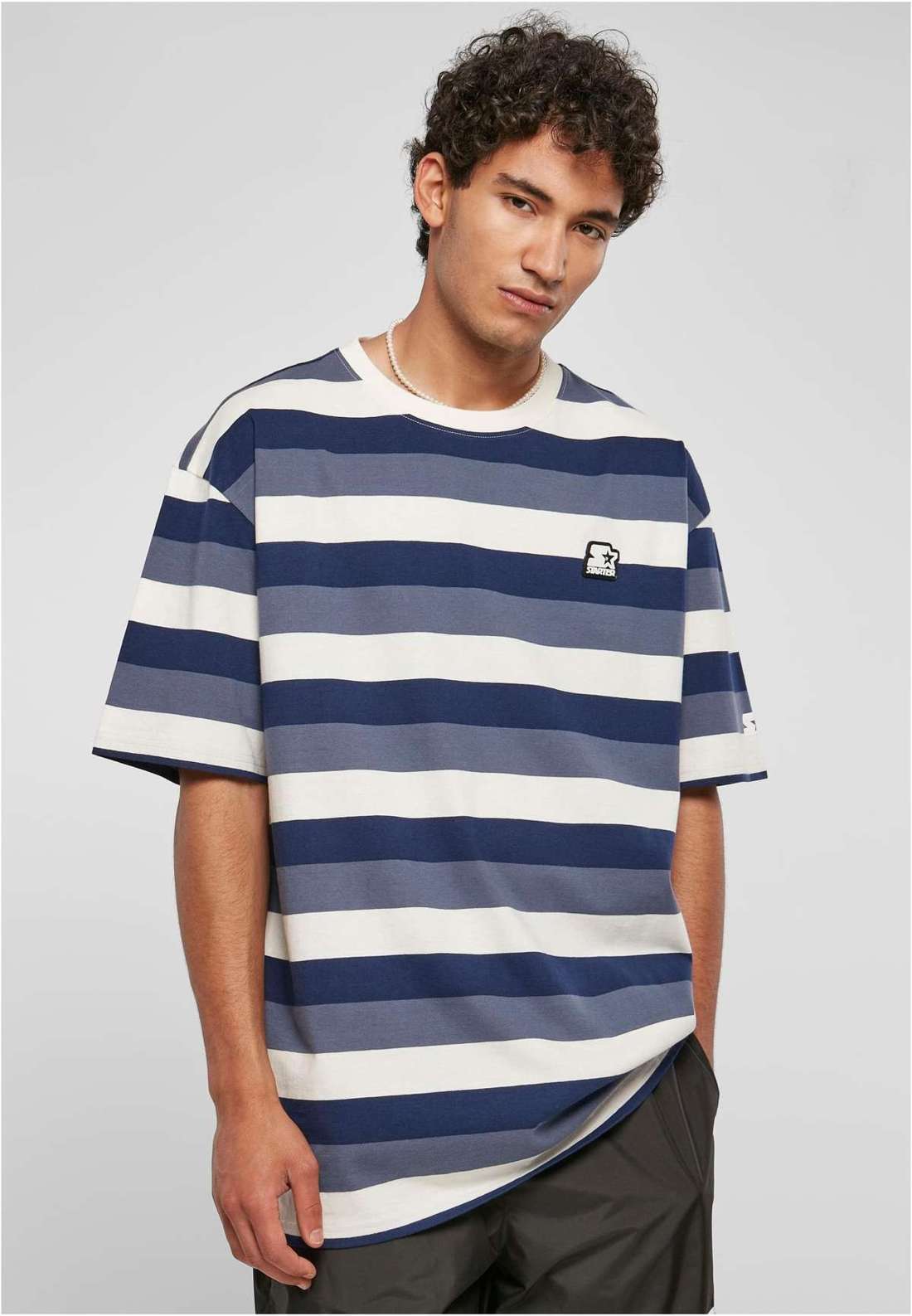 Рубашка с коротким рукавом Herren Starter Sun Stripes Oversize Tee