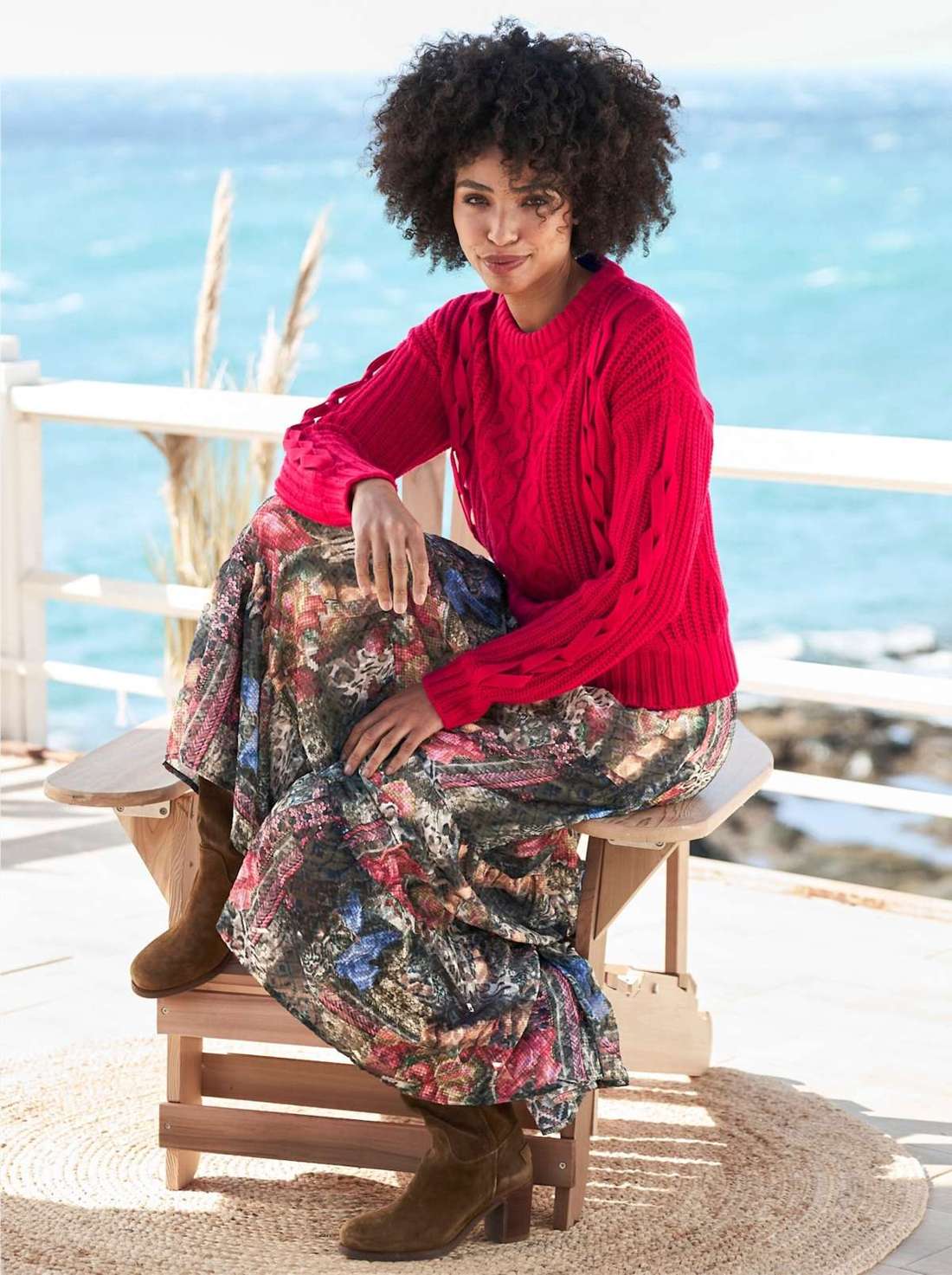 Свитер с круглым вырезом Pullover