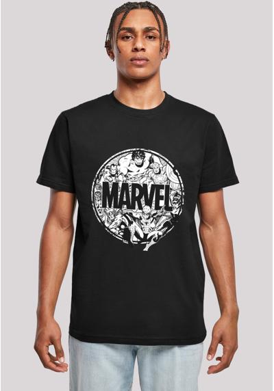 футболка T-Shirt `Marvel Comics Logo Character Infill`