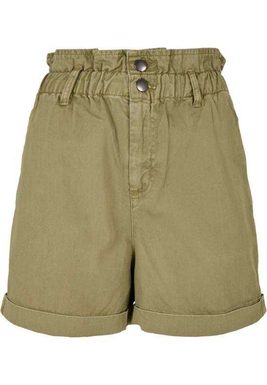 Тканевые брюки Urban Classics Damen Ladies Paperbag Shorts