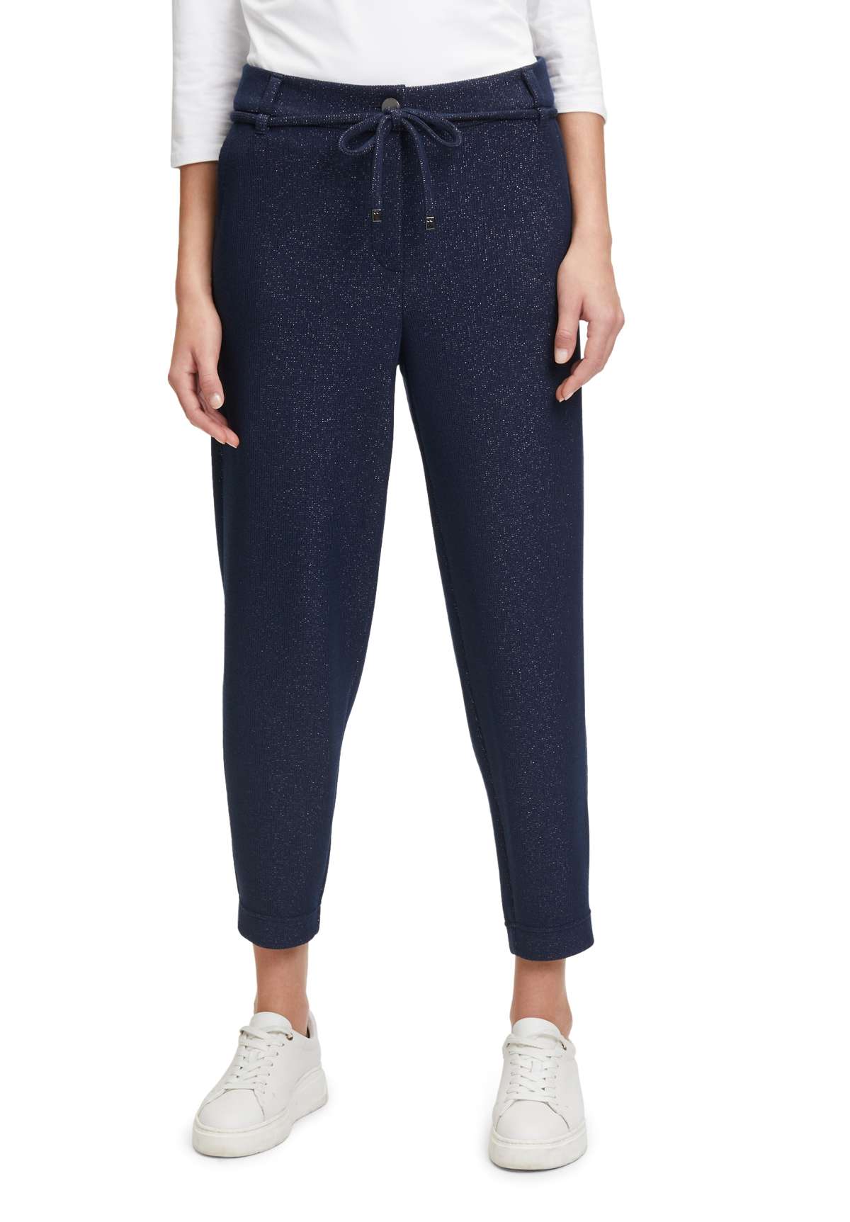 Тканевые брюки Betty & Co Casual-Hose mit Bindegurtel