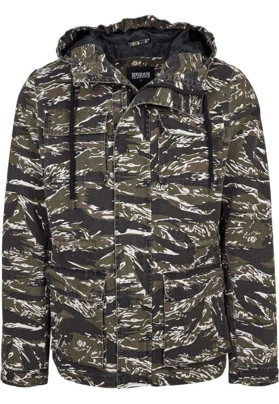 Всепогодная куртка Urban Classics Herren Tiger Camo Cotton Jacket