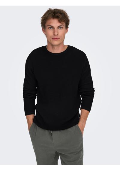 Вязаный свитер ONSERIC REG 12 STRUC CREW KNIT