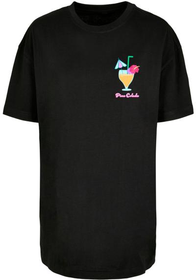 футболка Damen Ladies Pina ColadaOversized Boyfriend Tee