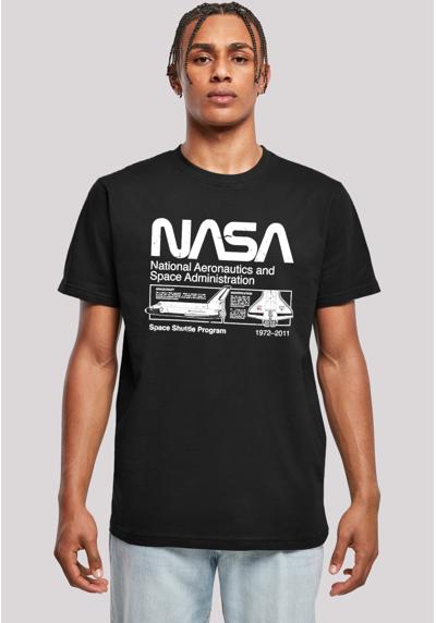 футболка NASA Classic Space Shuttle Black