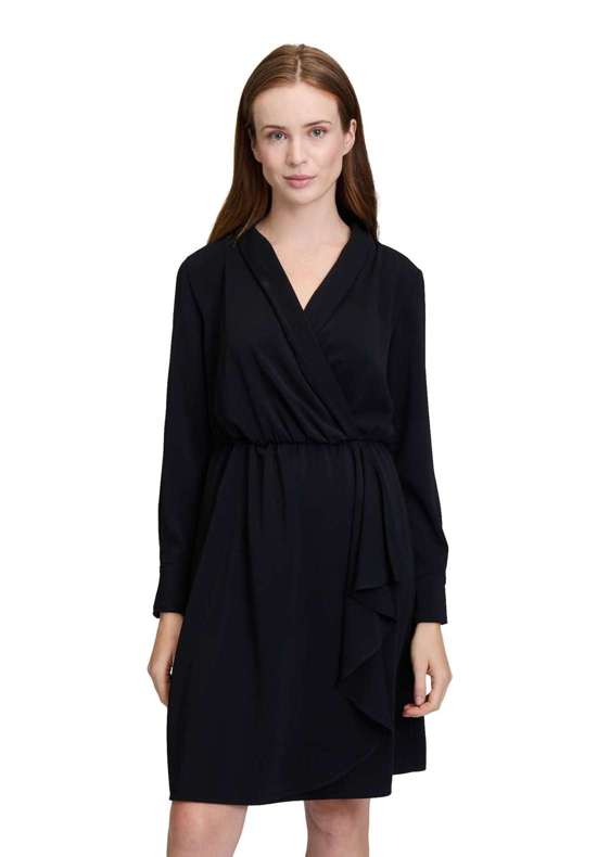 Платье с запахом Wickelkleid mit Volant