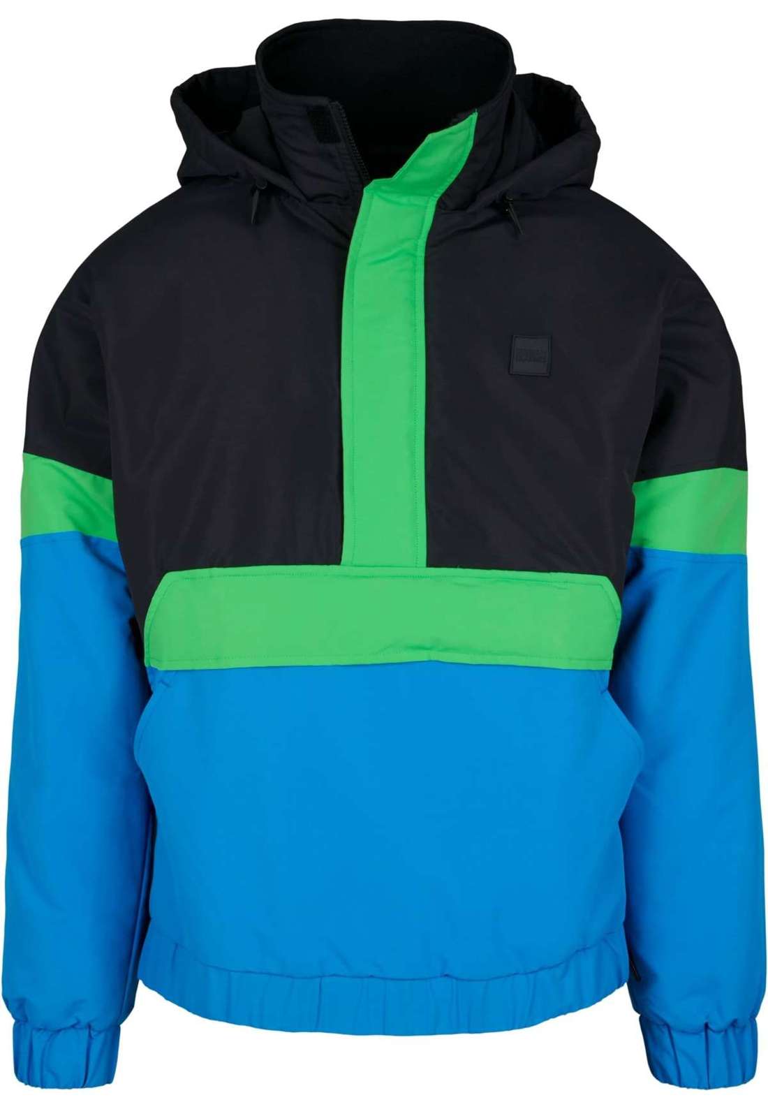Всепогодная куртка Urban Classics Herren 3-Tone Neon Mix Pull Over Jacket