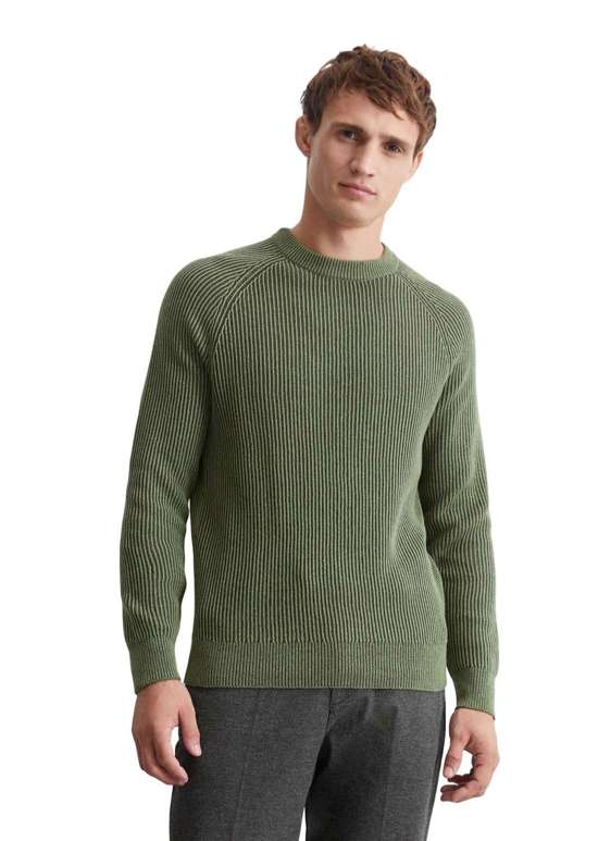 Свитер с круглым вырезом aus Bio-Baumwolle-Schurwolle-Mix