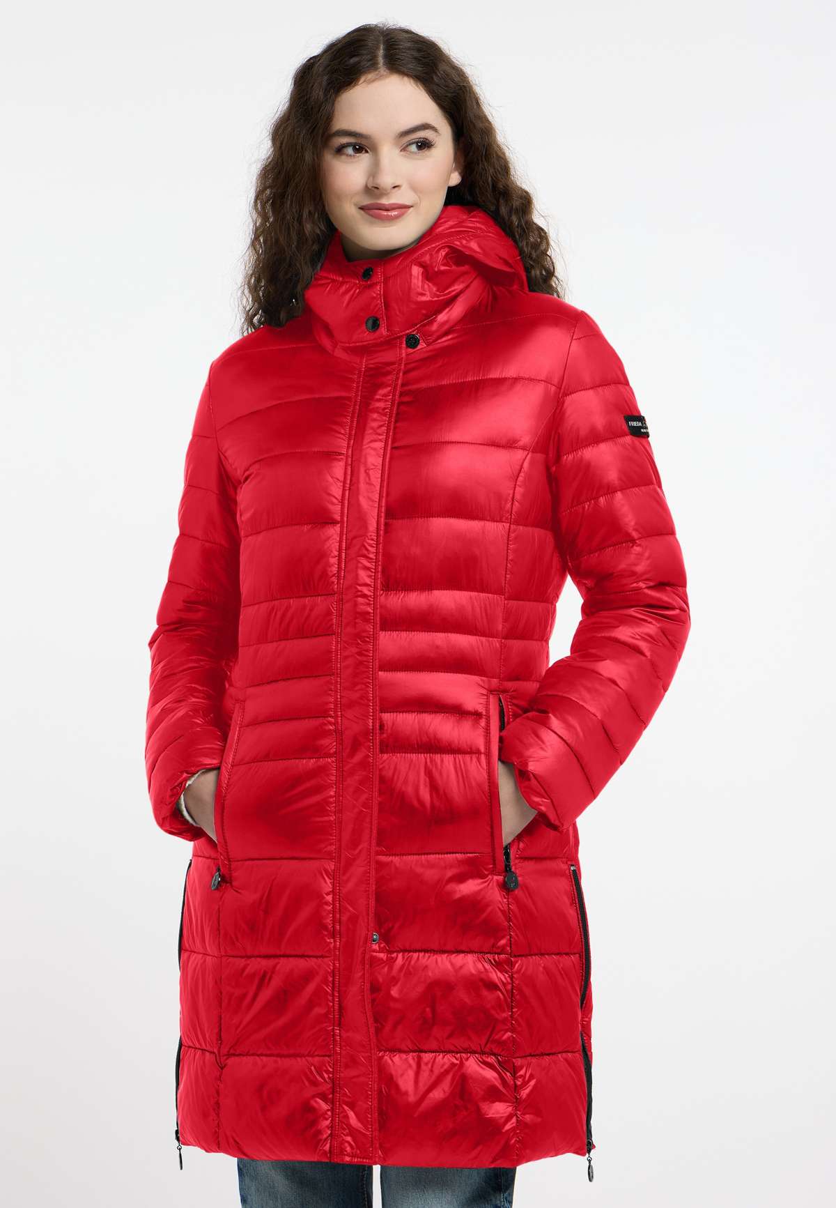 Длинное пальто с капюшоном Thermolite Coat / Dalia2