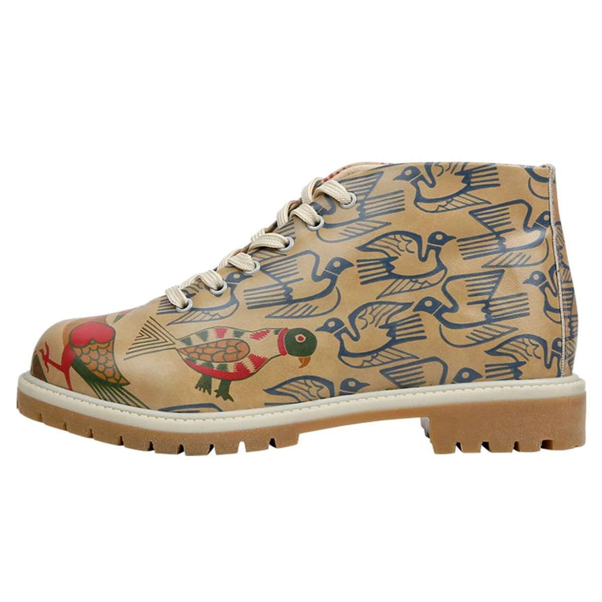 Сапоги Damen Shortcut Boots Love Birds Vegan Damen Stiefel / female