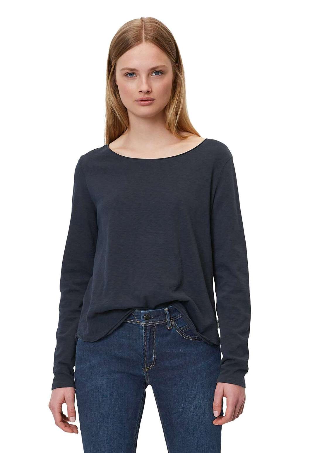 Рубашка с длинным рукавом aus Organic Cotton