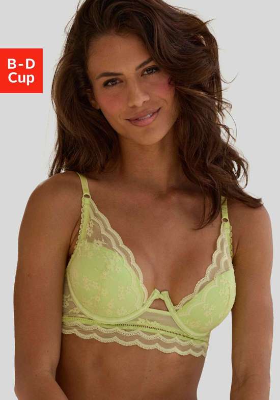 Бюстгальтер пуш-ап легкой удлиненной формы. с экстравагантным кронштейном Fina