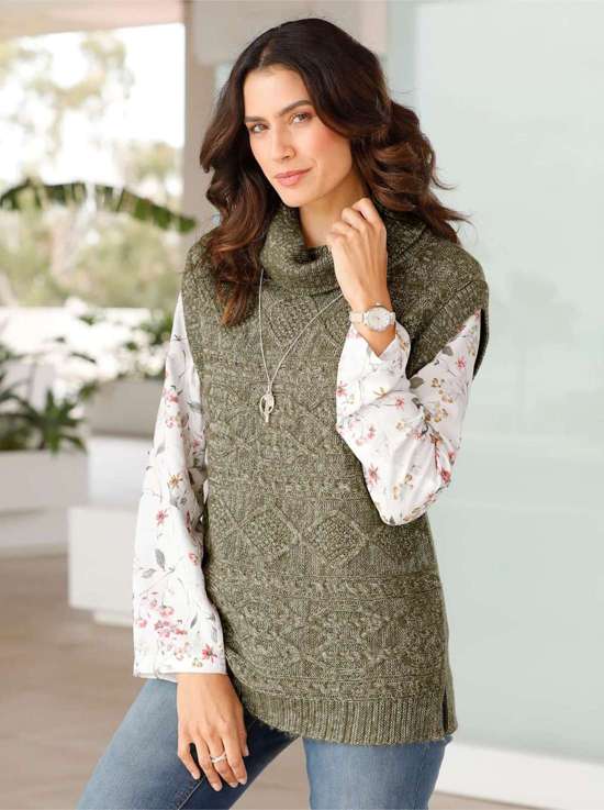 Свитер-жилет Pullunder