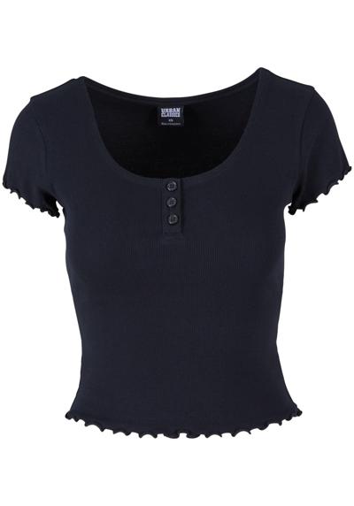 футболка Urban Classics Damen Ladies Rib Babylock Tee