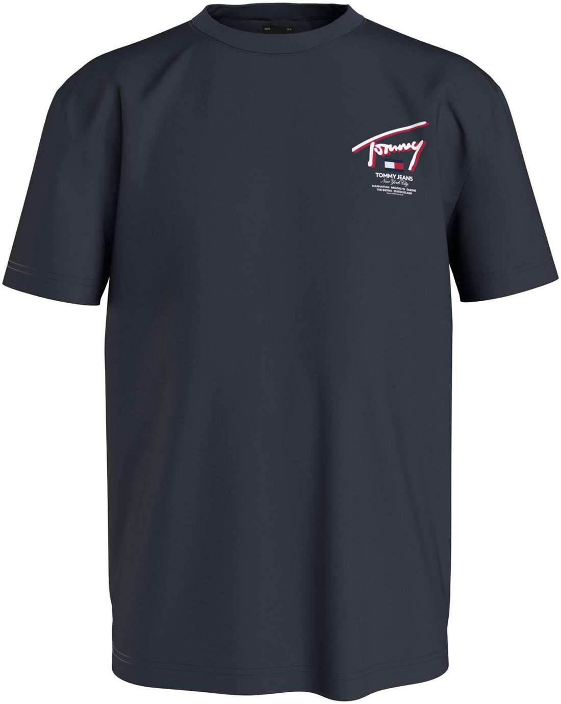 Футболка с принтом на спине TJM REG 3D STREET SIGNTR TEE EXT