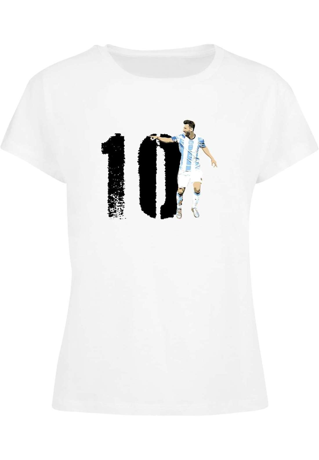 футболка Damen Ladies Player 4 Box Tee