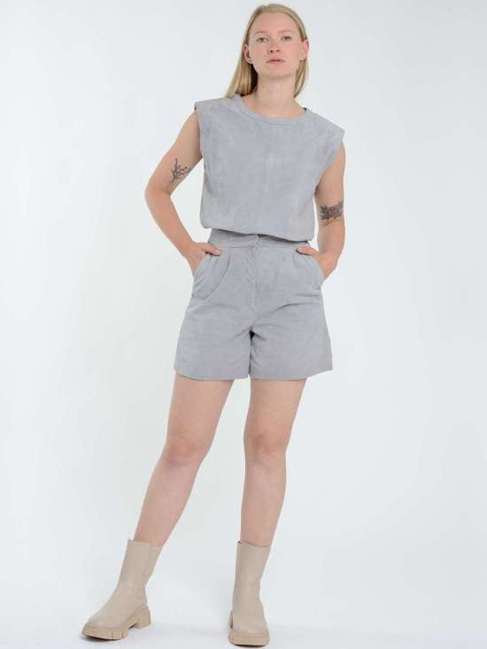 Кожаные брюки 42021270