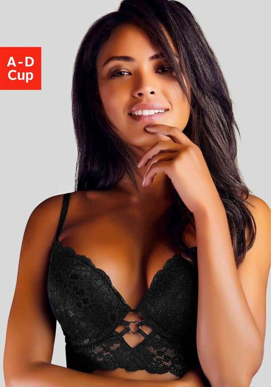 Бюстгальтер пуш-ап в форме бюстье Francesca