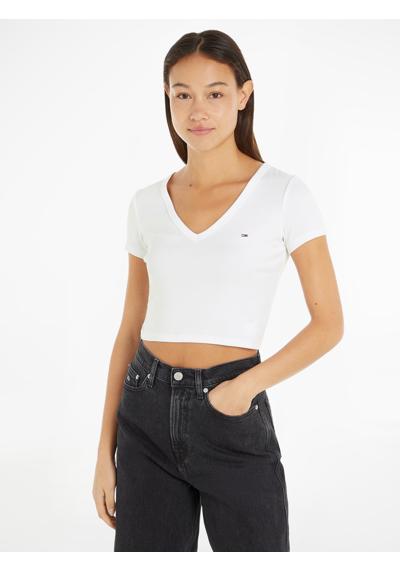 Футболка в рубчик TJW SLIM CRP ESSENTIAL RIB V SS