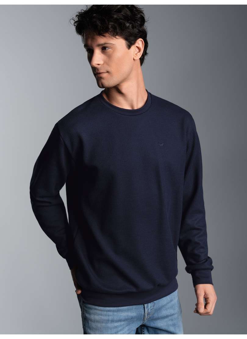 толстовка TRIGEMA Sweatshirt in Waffeloptik