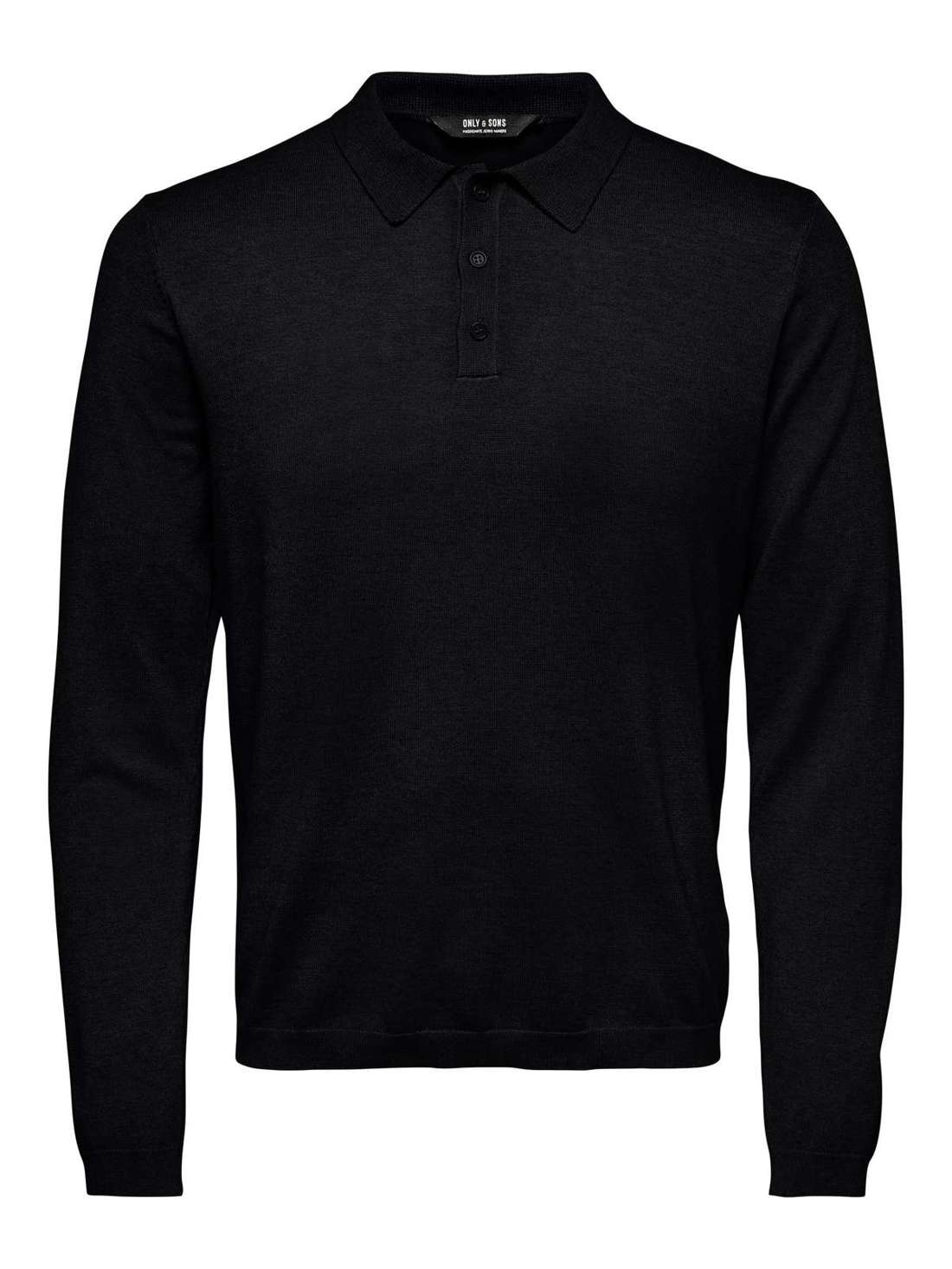 Свитер с воротником-поло ONSWYLER LIFE REG 14 LS POLO KNIT NOOS
