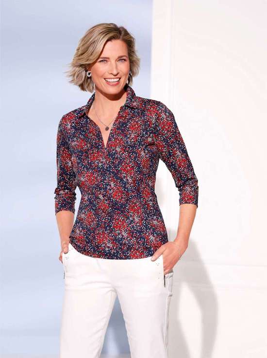 рубашка с рукавом 3/4 3/4-Arm-Poloshirt