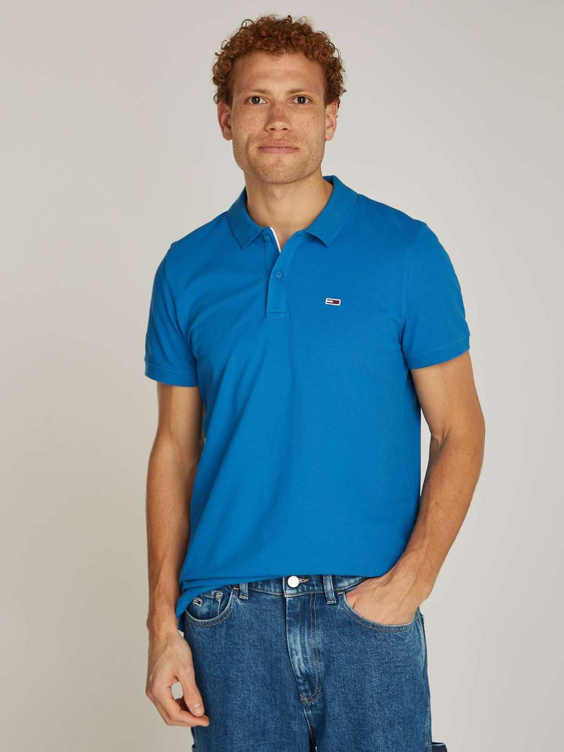 рубашка поло TJM SLIM PLACKET POLO EXT