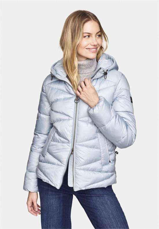 Стеганая куртка с карманом-сумкой из уютного флиса. Steppjacke "CHRISTAL"