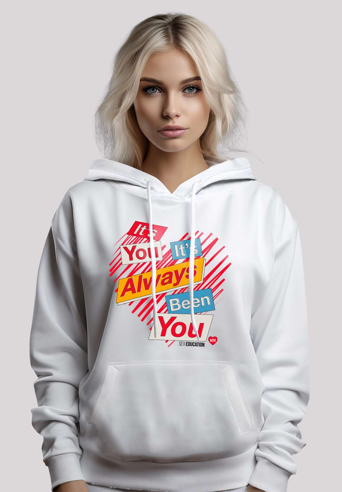 Толстовка с капюшоном Sex Education It`s Always You Netflix TV Series