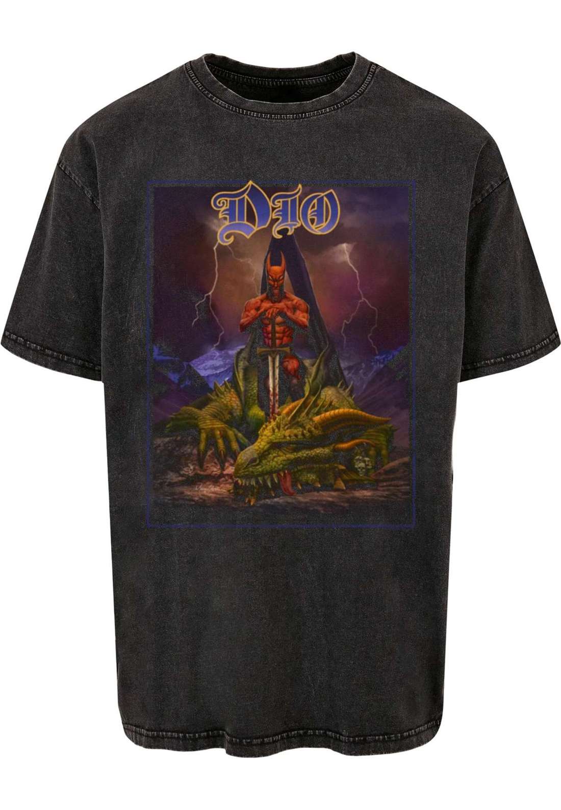 футболка DIO - Pigment Framed Acid Washed Oversize Tee