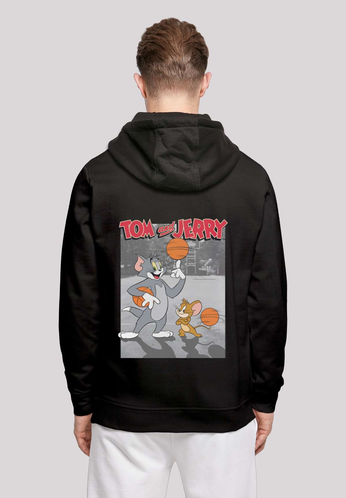 Толстовка с капюшоном Tom und Jerry Basketball