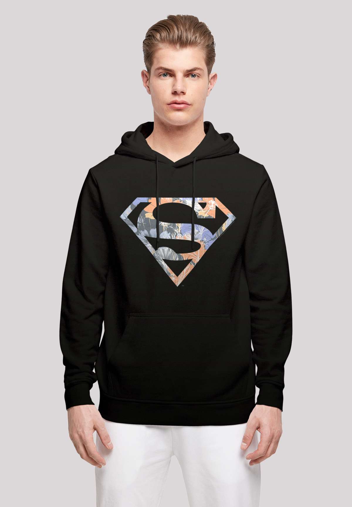 Толстовка с капюшоном DC Comics Superman Superheld Floral Logo 2