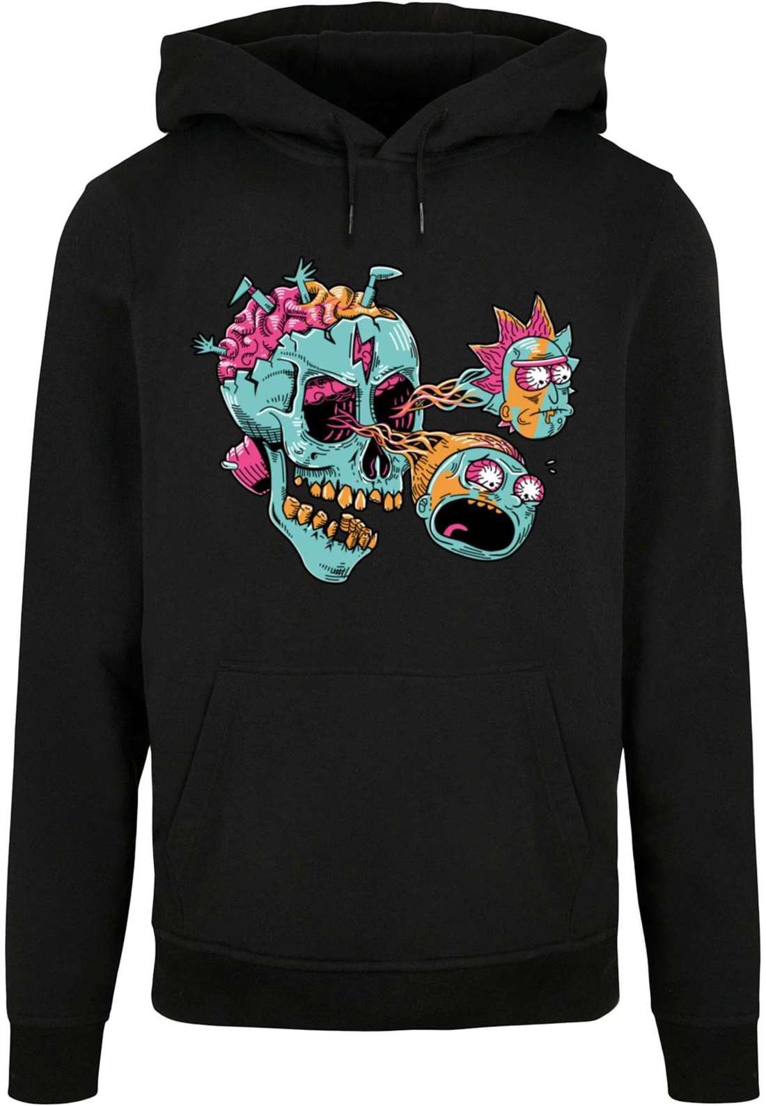 Толстовка с капюшоном Herren Rick And Morty - Eyeball Skull Basic Hoody