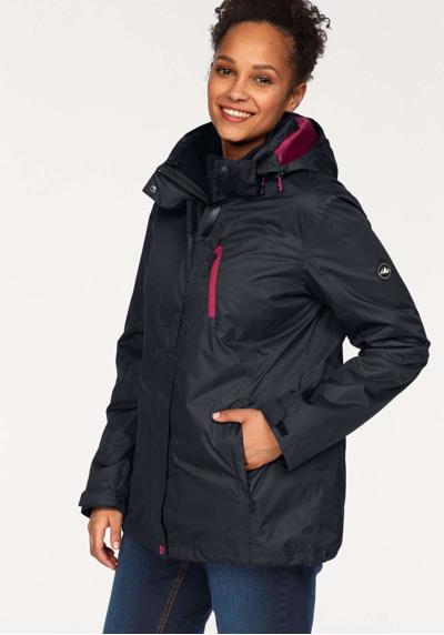 Функциональная куртка 3-в-1 (2 шт.), с капюшоном, внешняя куртка: водяной столб 3000 мм, защита от ветра и...