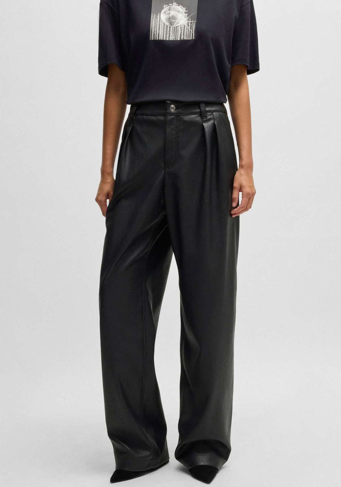 Тканые брюки с боковыми карманами C_Tanjura2