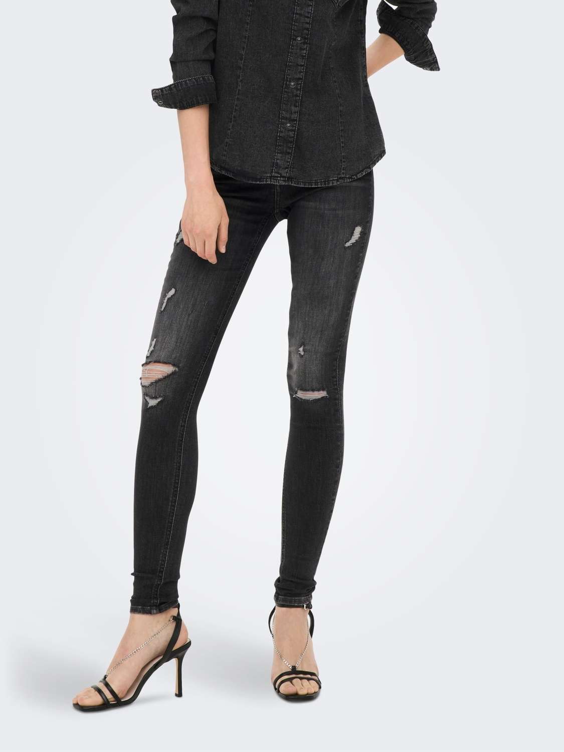 Джинсы скинни ONLPAOLA HW SKINNY AGI258