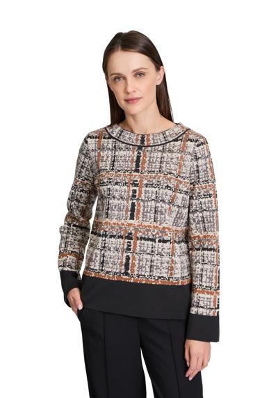 Вязаный свитер Strickpullover mit Jacquard