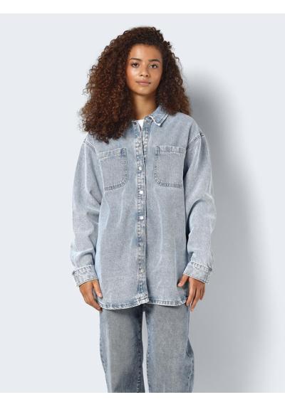 Джинсовая блузка NMALVA L/S DENIM SHACKET AZ352LB NOOS