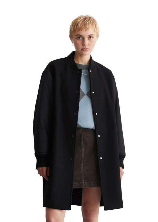 Шерстяное пальто aus Material-Mix