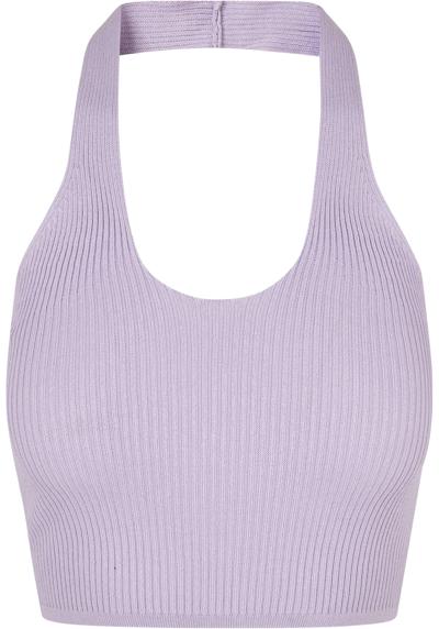 Мышечная рубашка Urban Classics Damen Ladies Rib Knit Crossed Neckholder Top