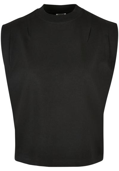 свободная рубашка Urban Classics Damen Ladies Organic Heavy Pleated Shoulder Top