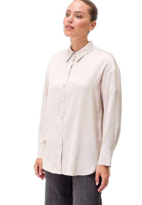 Рубашка-блузка zero Hemdbluse Satinoptik