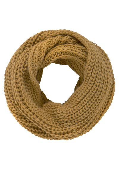 Вязаный шарф, круглый шарф с содержанием шерсти